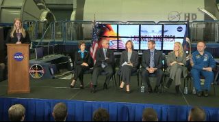 NASA conduted a briefing on the status of the Commerical Crew Program, at Johnson Space Center in Houston, Texas, on Jan. 26, 2015.