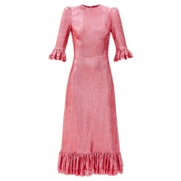 THE VAMPIRE&#39;S WIFE The Falconetti ruffled metallic silk-blend dress - £1,595 at MatchesFashion