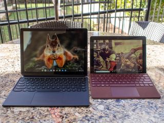Pixel Slate and Surface Go