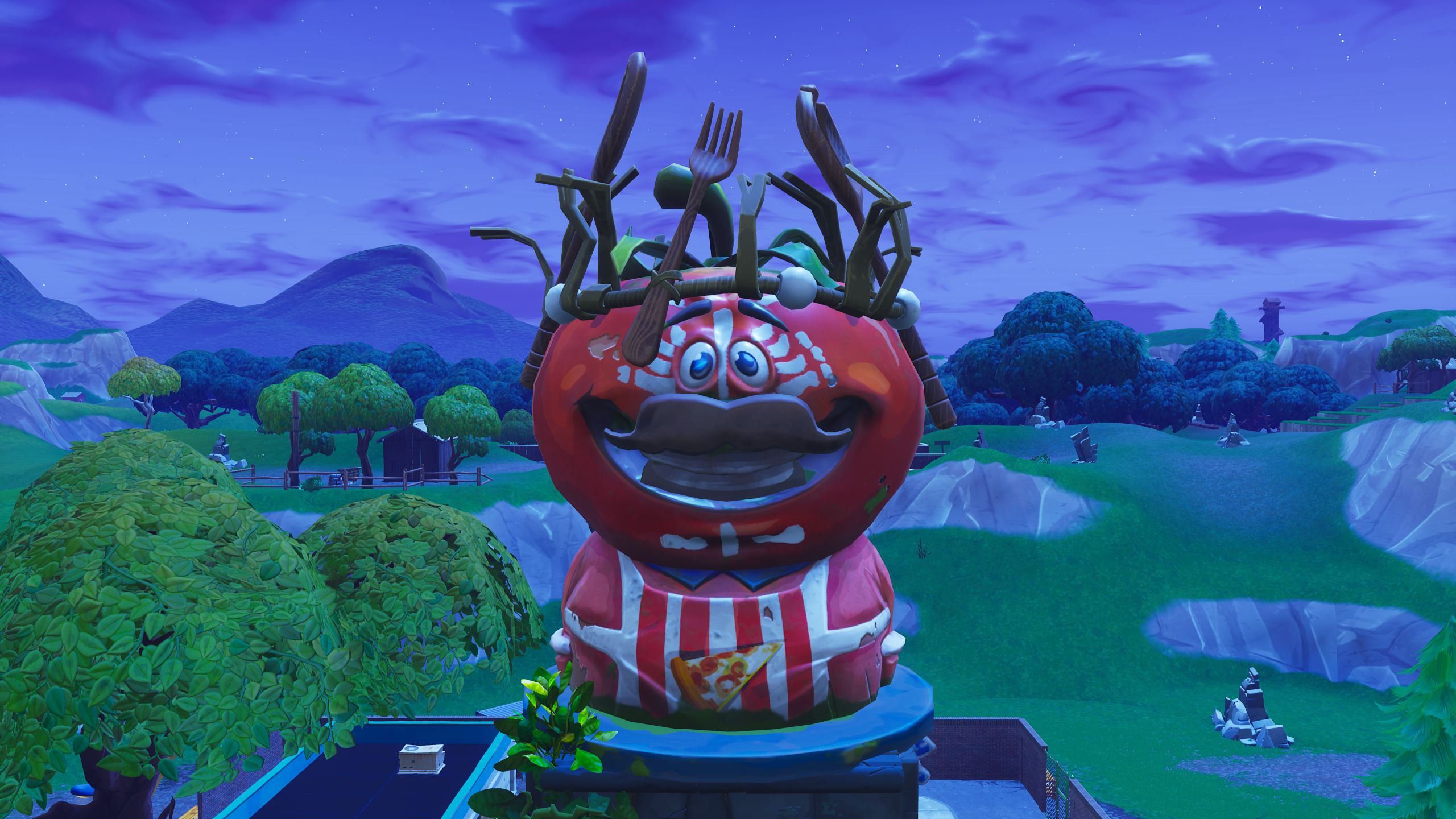 Fortnite See Tomato Temple And The Kingly New Tomatohead Skin Pc - fortnite see tomato temple and the kingly new tomatohead skin pc gamer