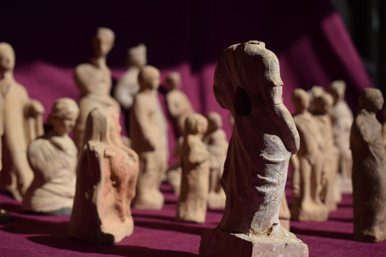 Some of the figurines were discovered without heads and others were discovered without bodies, suggesting there are still other figurines to be uncovered in the area.