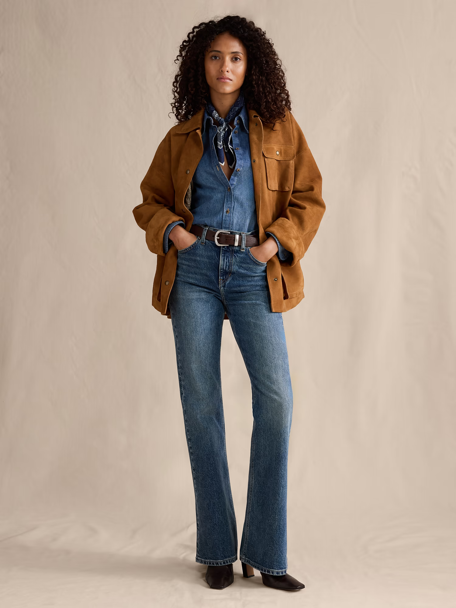 Banana Republic, High-Rise Bootcut Jeans