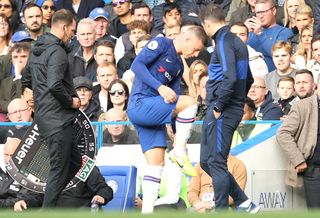 Ross Barkley was forced off through injury