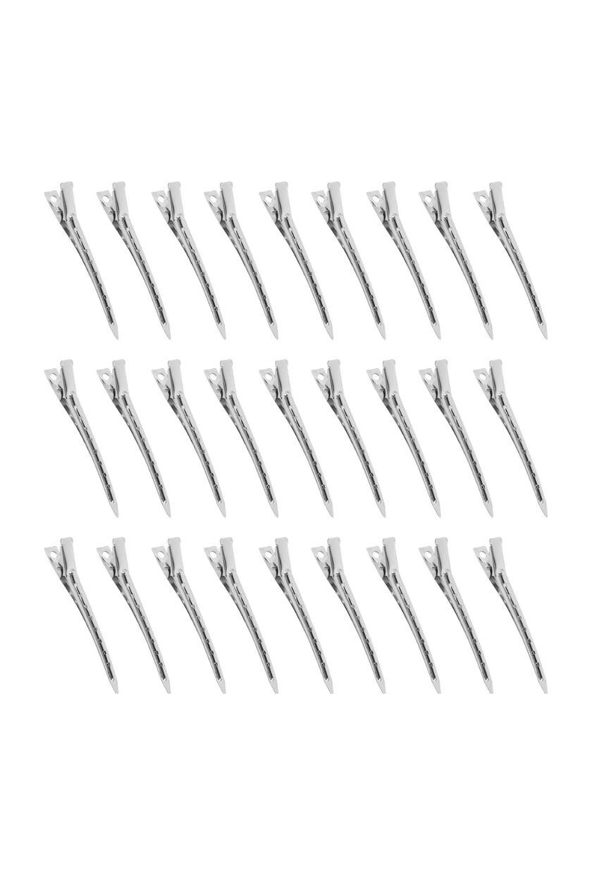 36 X Hair Clips for Styling, 3.5" Duck Bill Clips, Pin Curl Metal Sectioning Rollers, Long Roller Styling Alligator Hairdressing