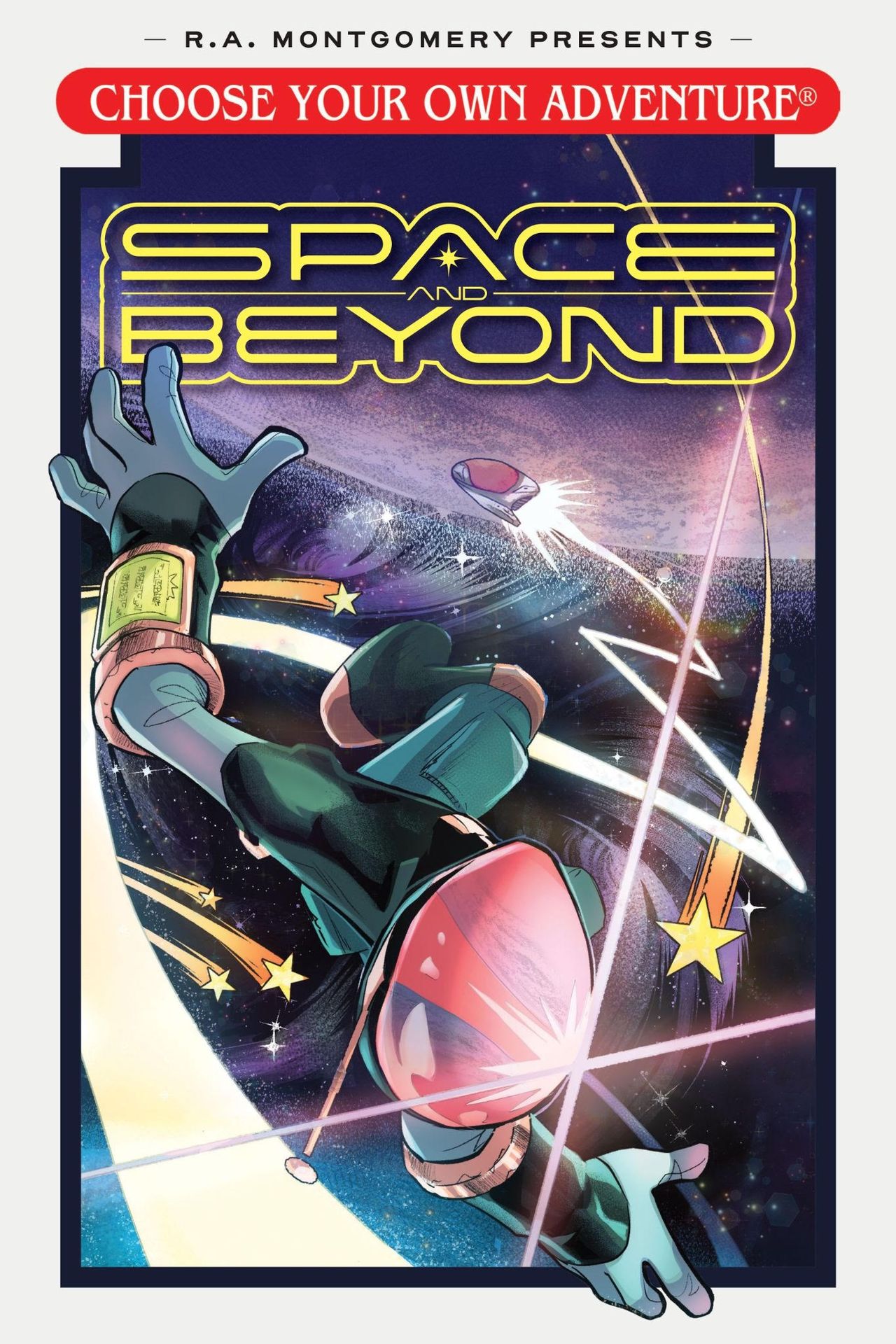 the cover of a sci-fi graphic novel