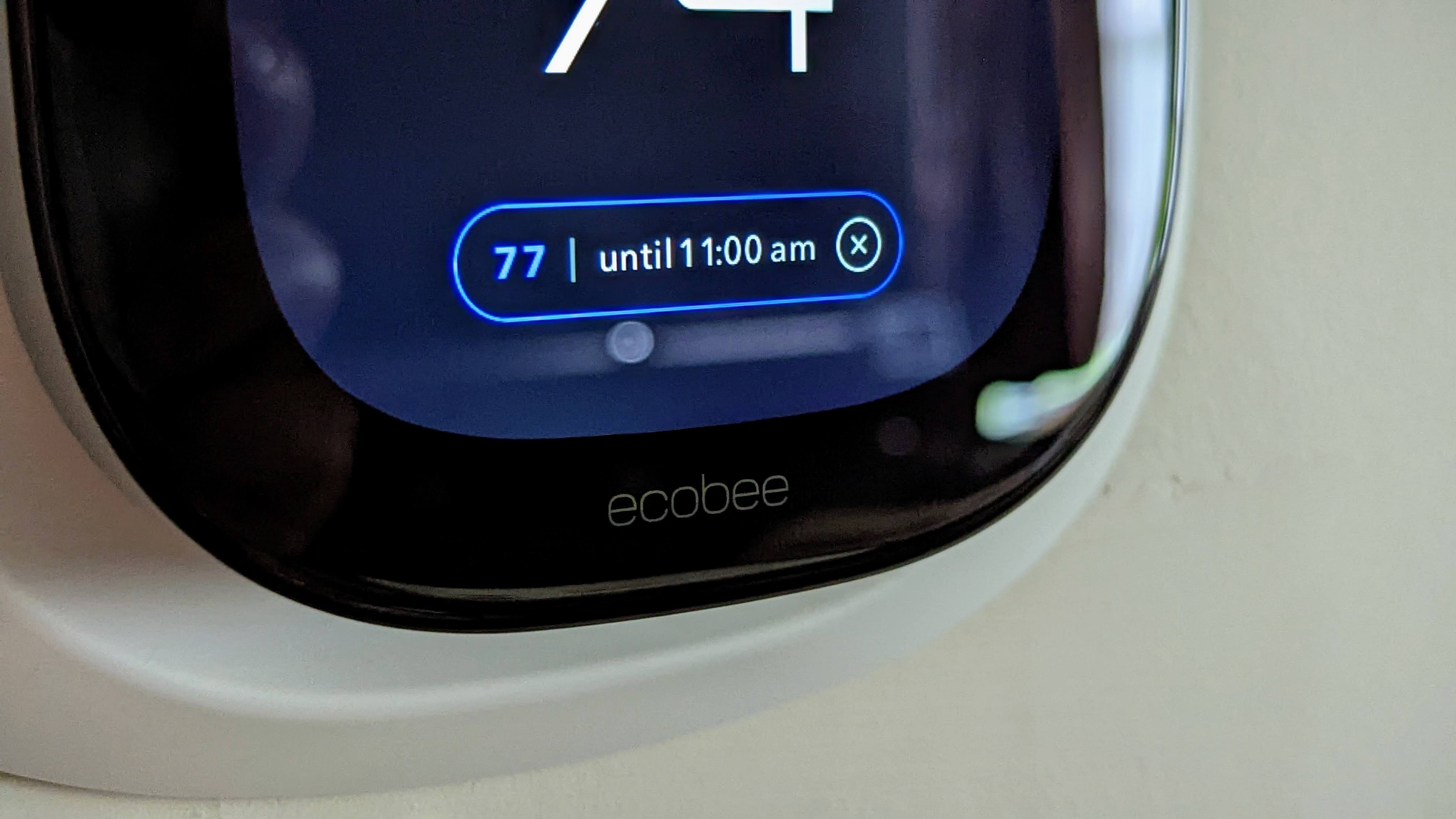 ecobee Smart Thermostat Premium with Siri and Built-In Air Quality