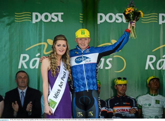 Damien Shaw (Cork City Aquablue) and Miss An Post R&aacute;s Charleville, Laura Dundon