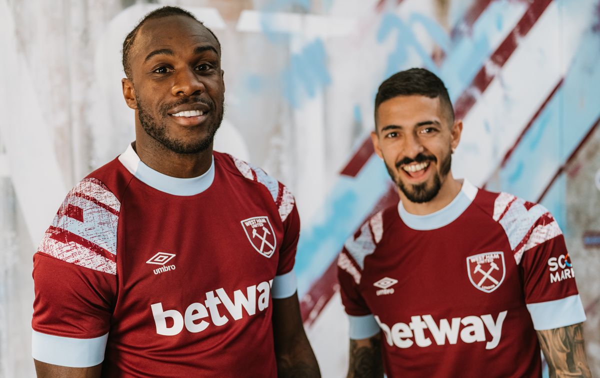 West Ham United 2022/23 home kit