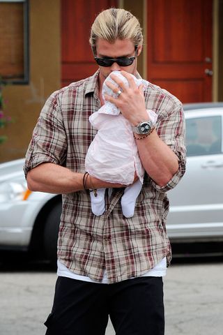 Chris Hemsworth and daughter India