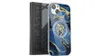 Encased Marble design with Screen Protector for iPhone 14