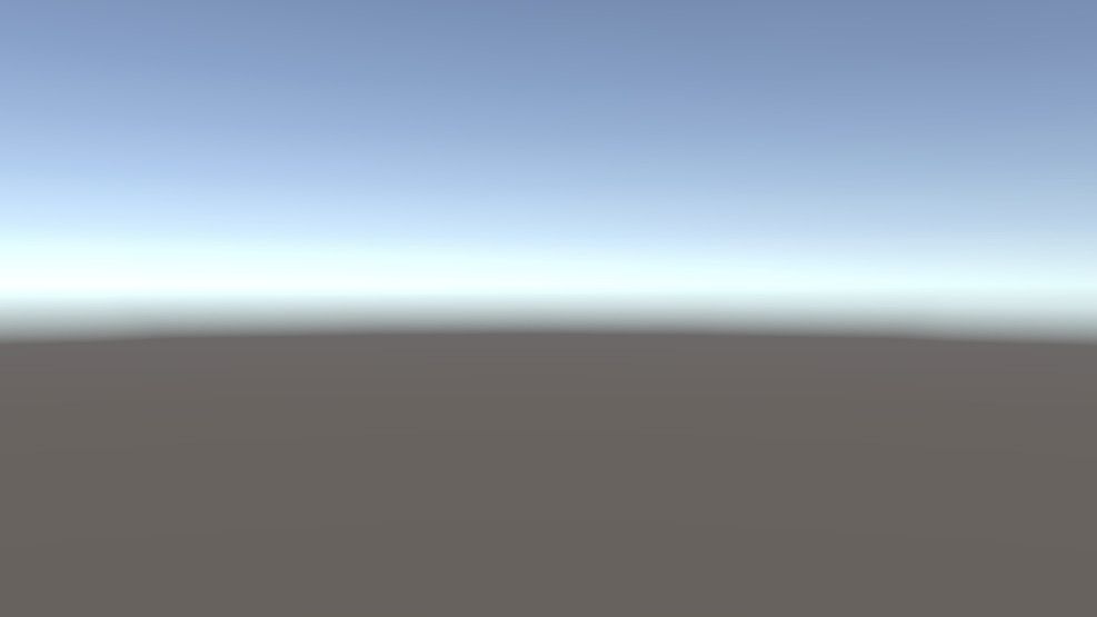 A blank Unity scene