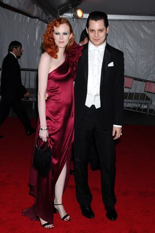 Karen Elson at the Met Ball