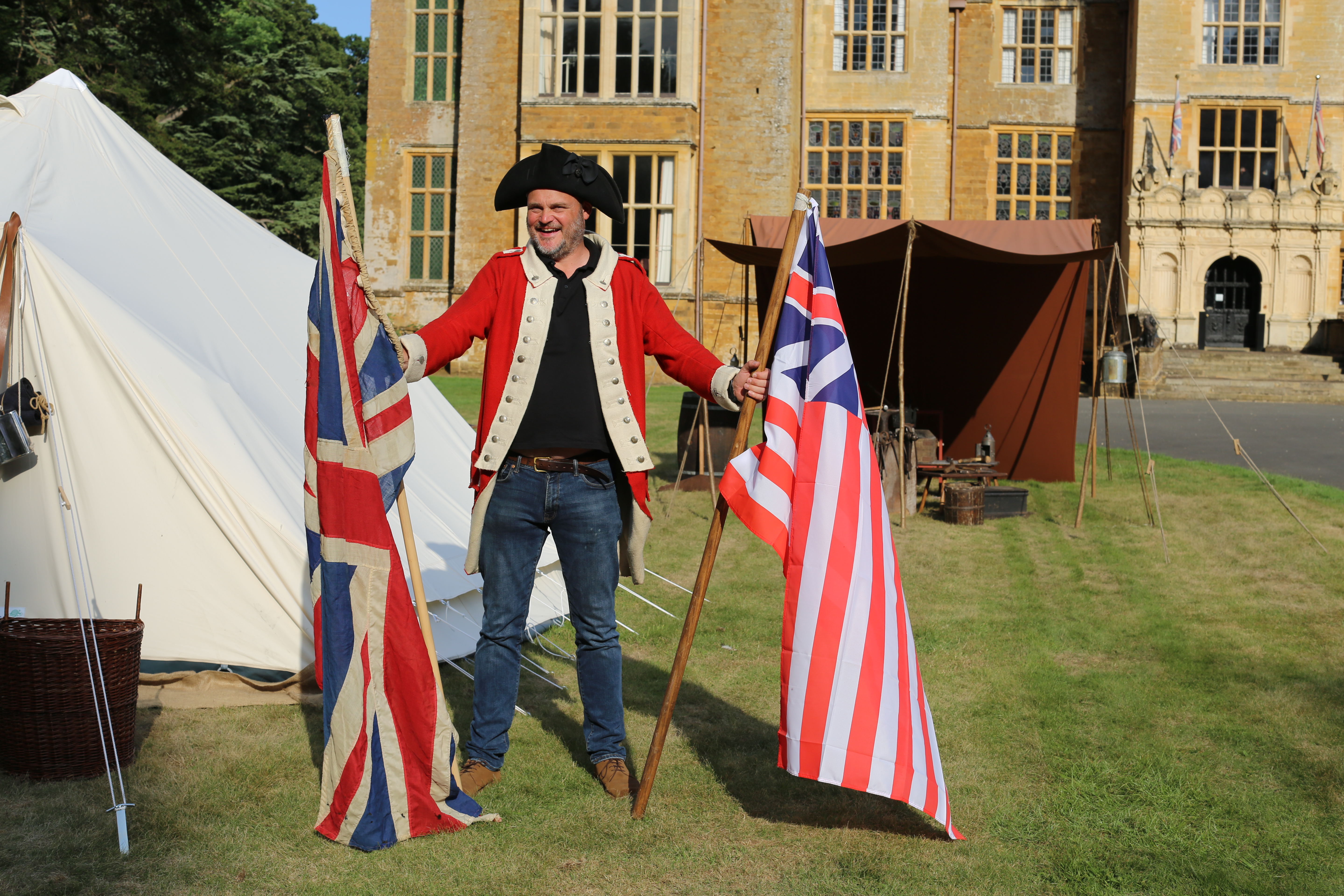 TV tonight Historical mission: Al Murray and his alter ego