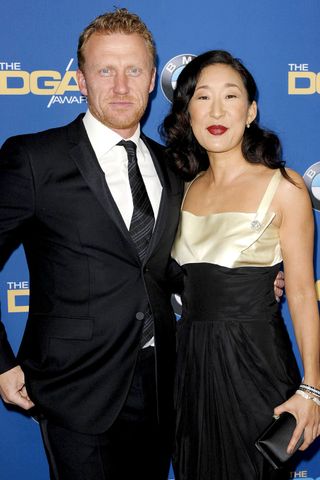 Kevin McKidd And Sandra Oh At The Directors Guild Awards, 2014