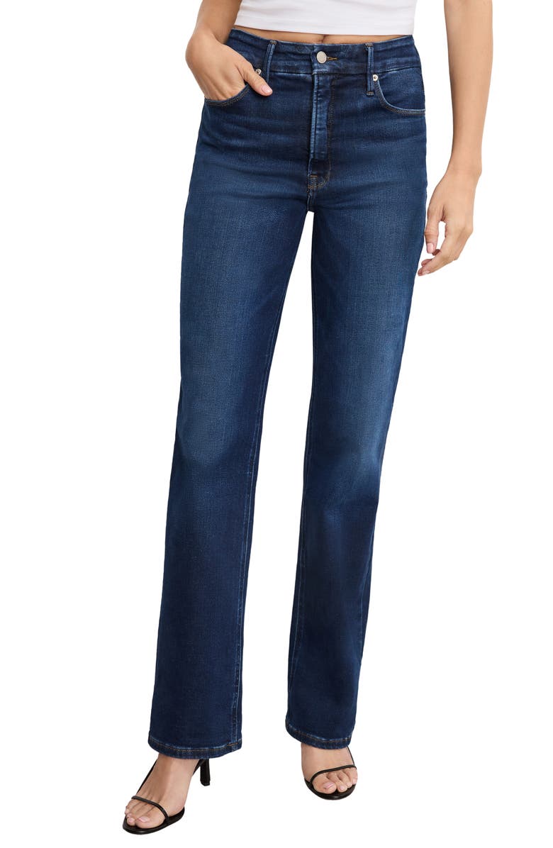 Soft-Tech Straight Leg Jeans
