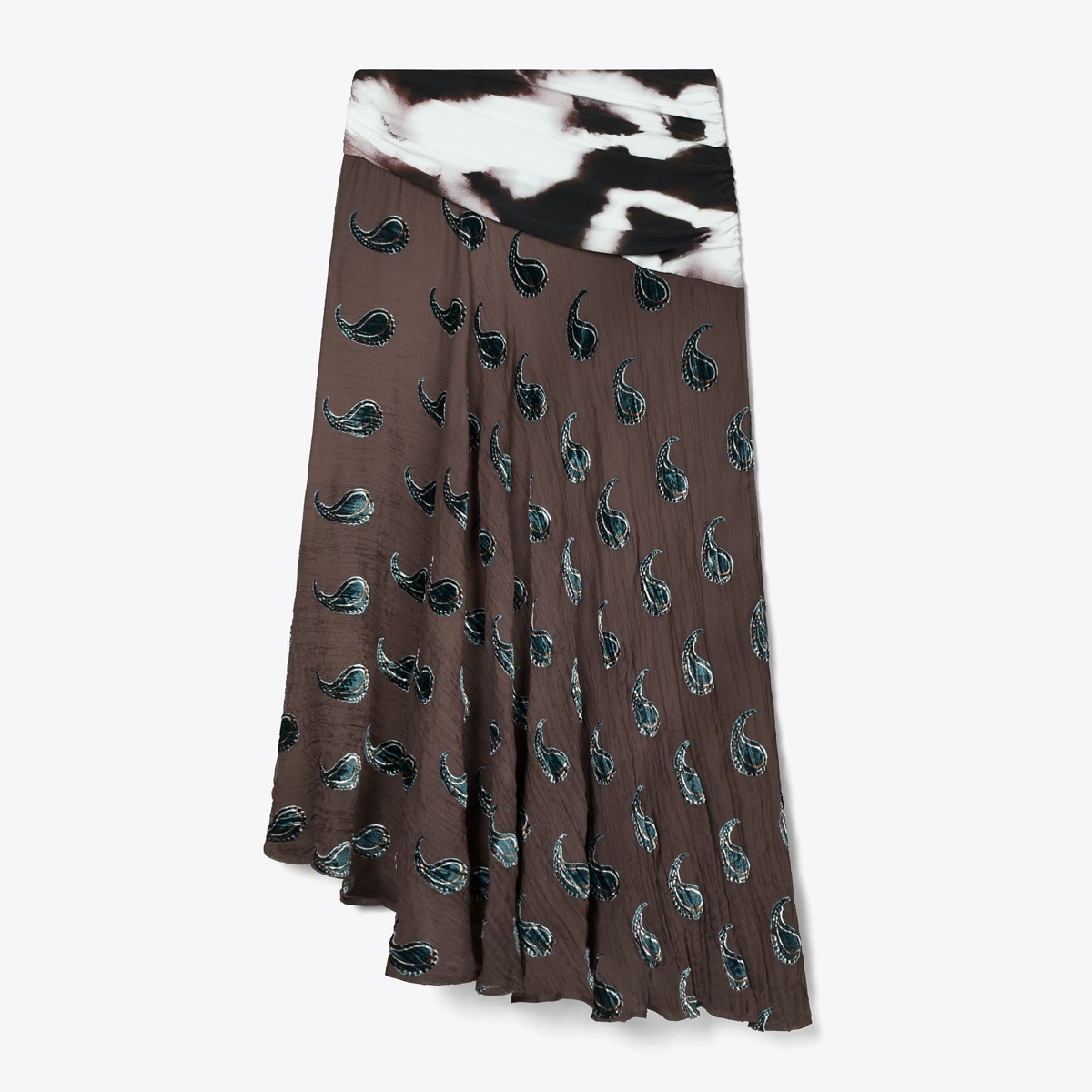 Velvet Skirt in Brown, Size 0