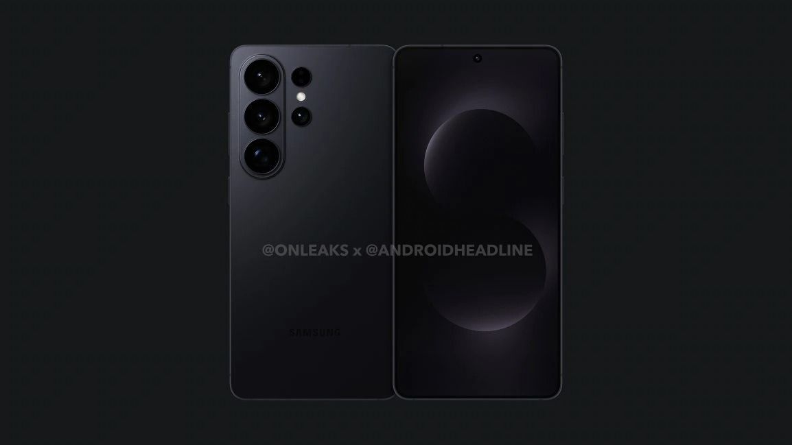 Leaked CAD render of the Samsung Galaxy S26 Ultra