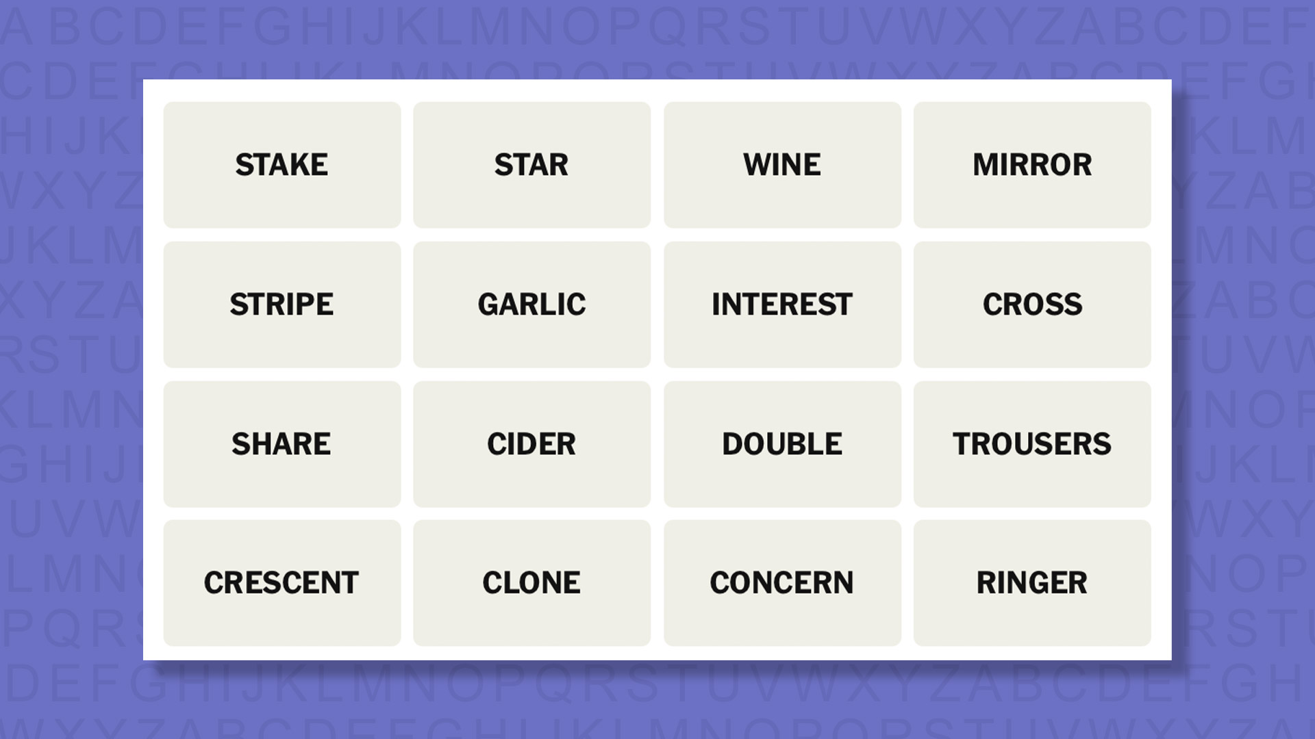 NYT Connections hints for game 941 on a purple background