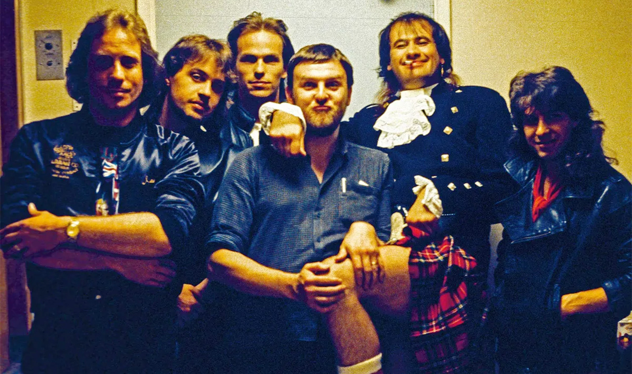 Marillion and EMI’s Malcolm Hill