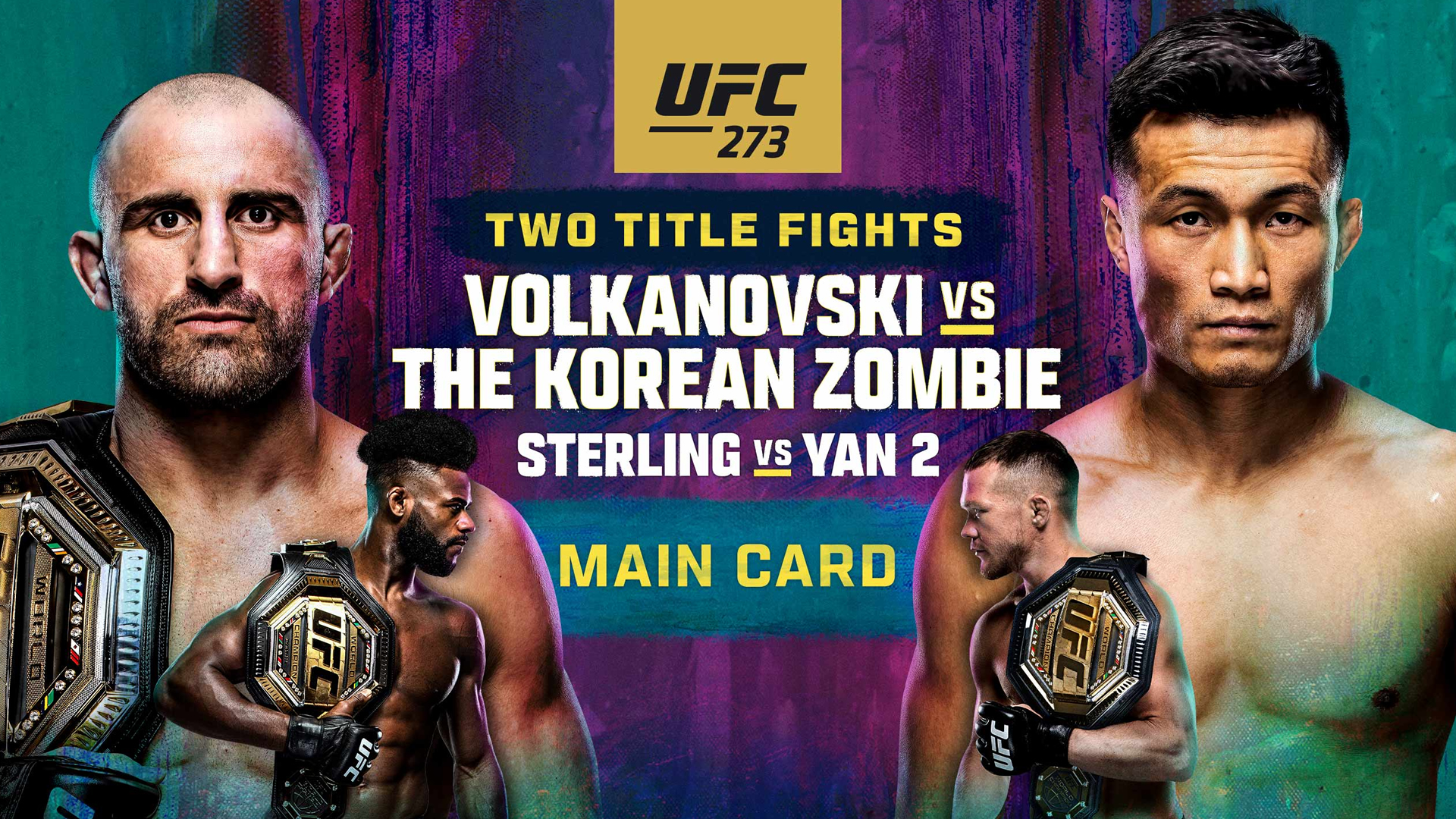 UFC 273 PPV live stream how to watch Volkanovski vs