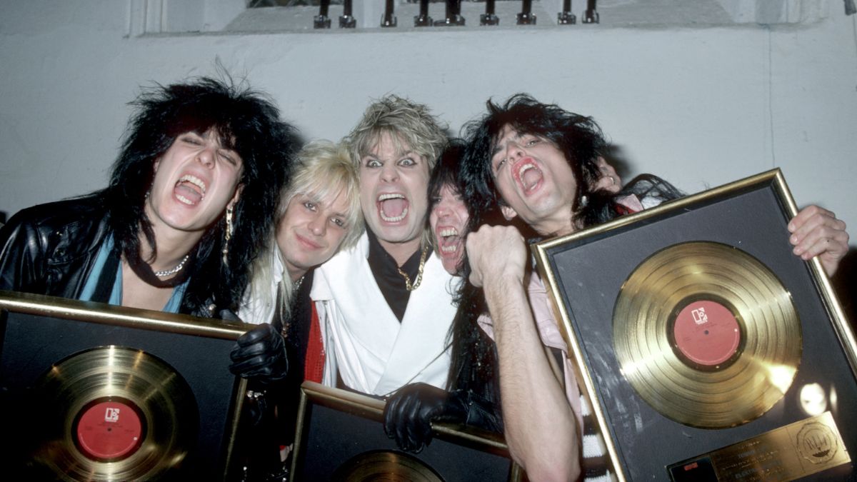 Ozzy Osbourne and Motley Crue in 1984