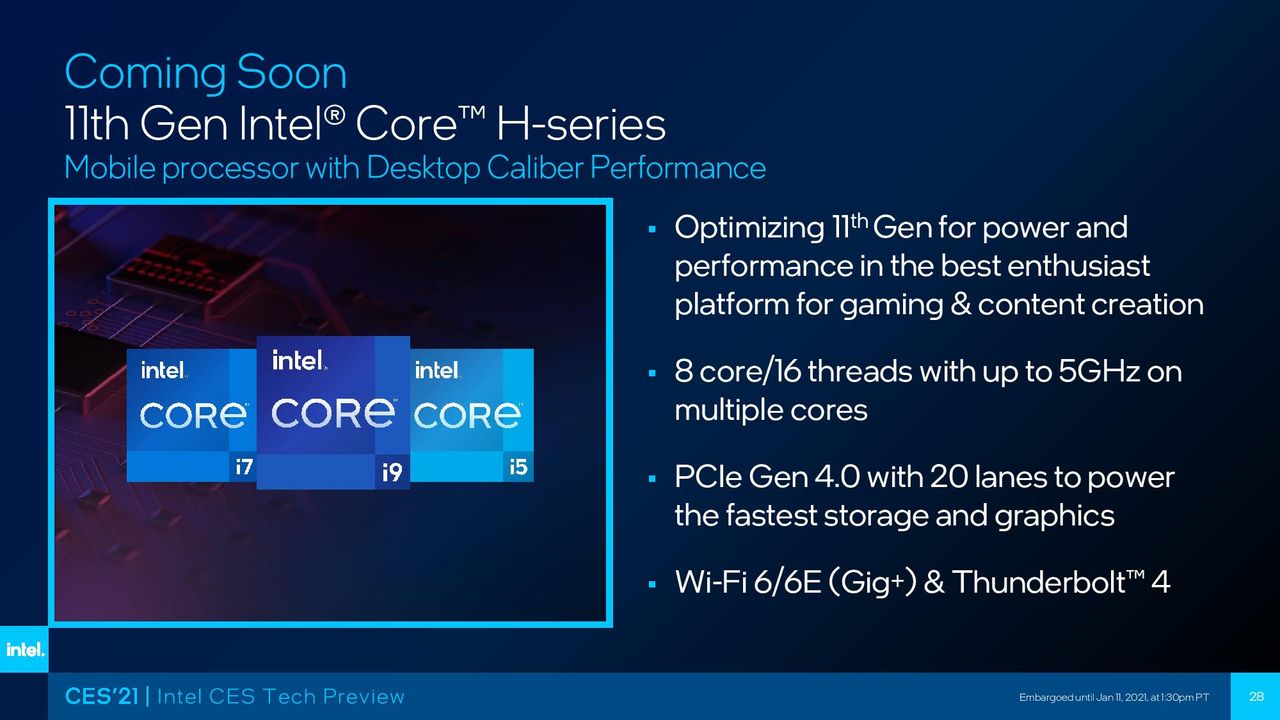 Intel Tiger Lake