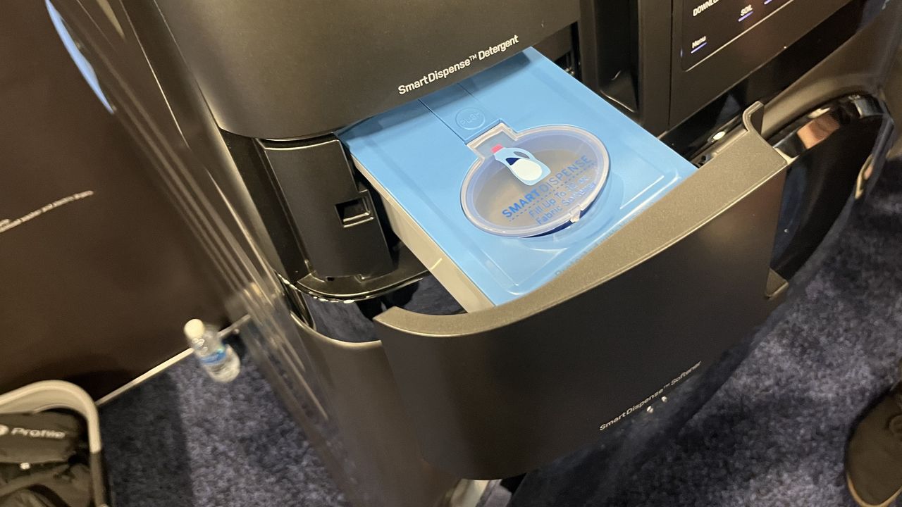 GE profile ultra fast combo softener dispenser