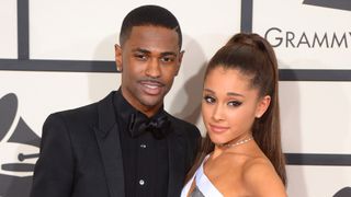 Big Sean and Ariana Grande attends the 57th Annual Grammy Awards at Staples Center in Los Angeles, California on Sunday February 8, 2015