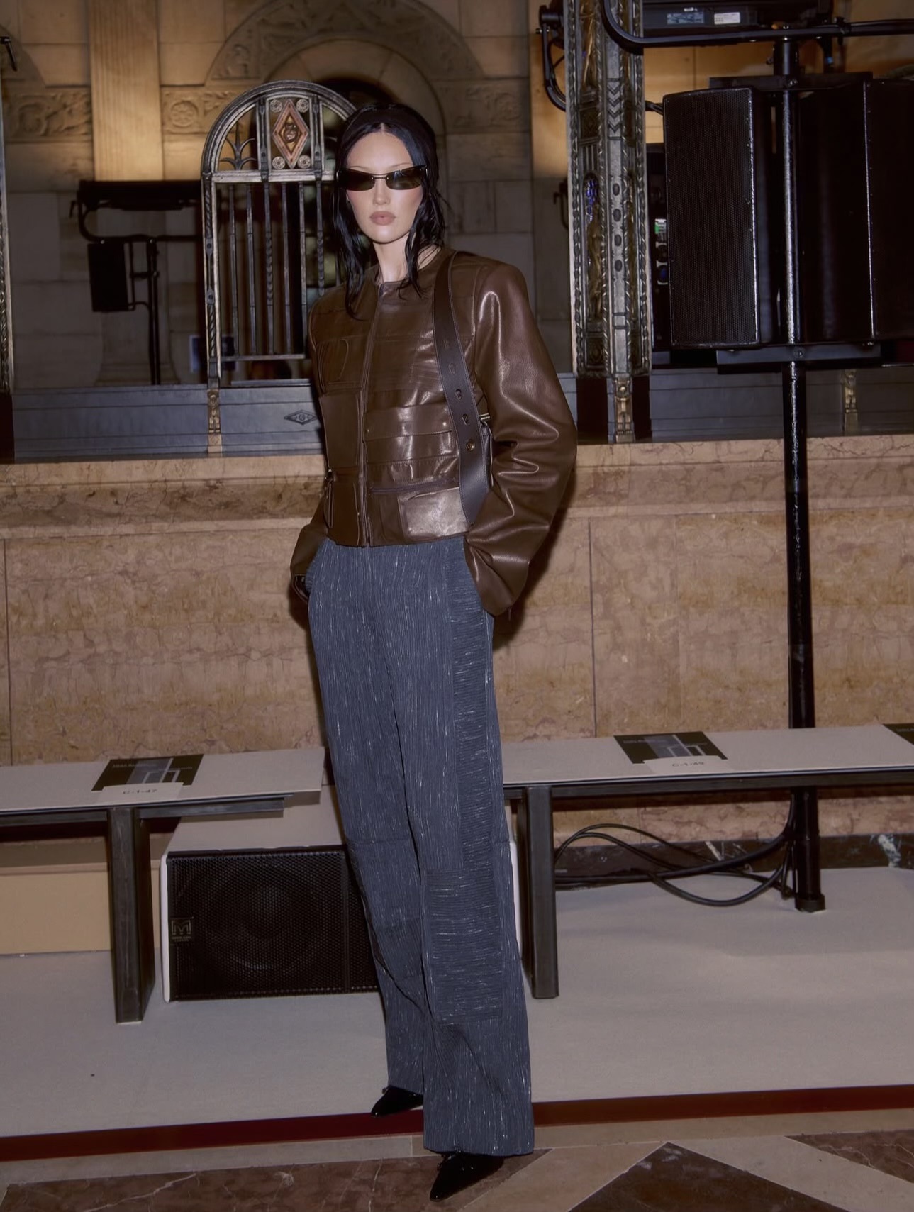 Meredith Duxbury NYFW Tory Burch show