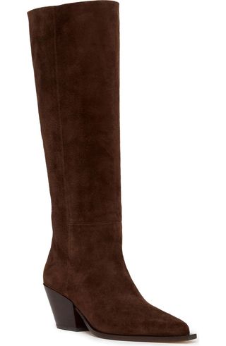 Lillian Pointed Toe Knee High Boot