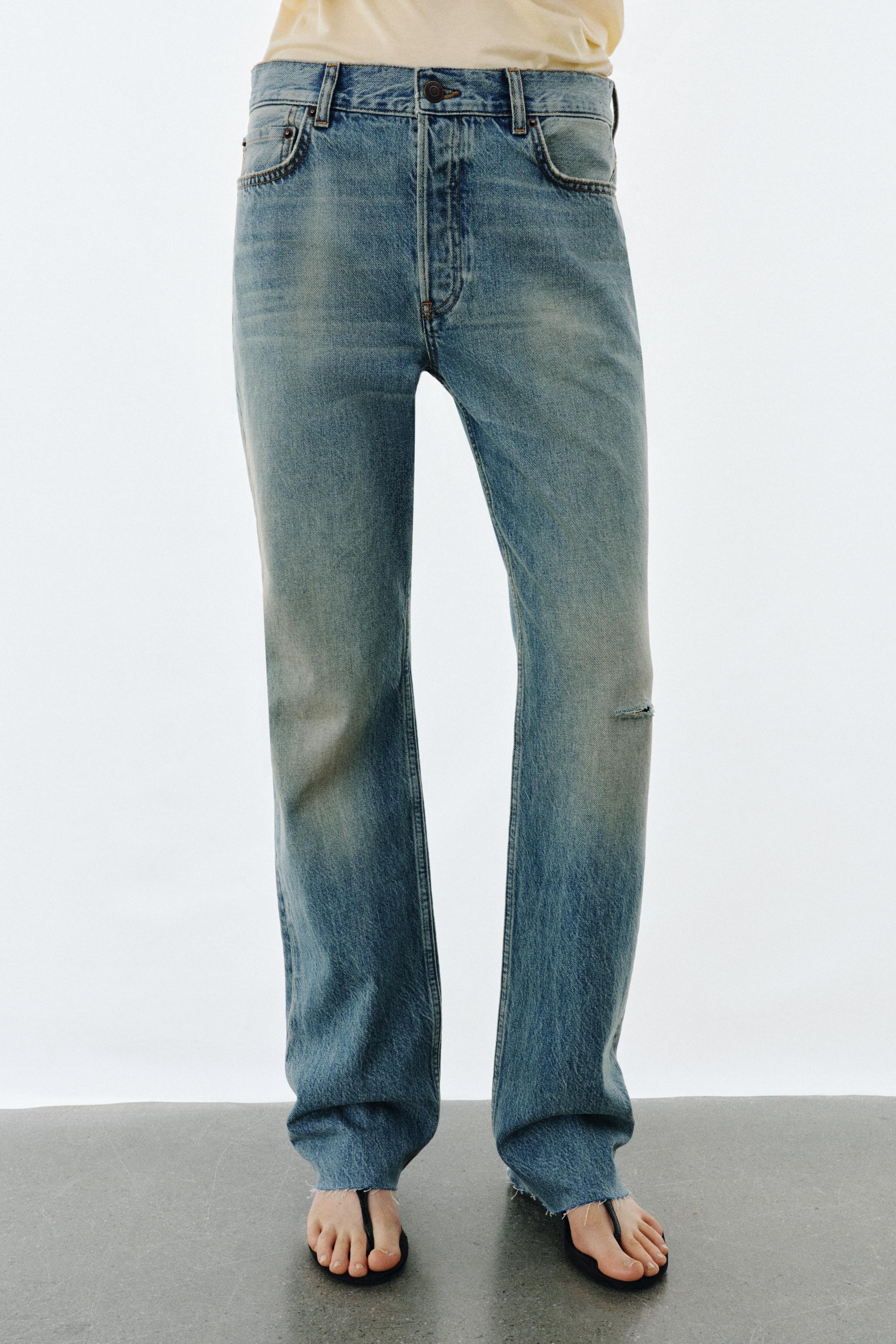 Zw Mid-Waist Slim Fit Jeans