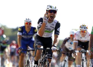 Mark Cavendish wins stage 14 of the 2016 Tour de France. Photo: Graham Watson