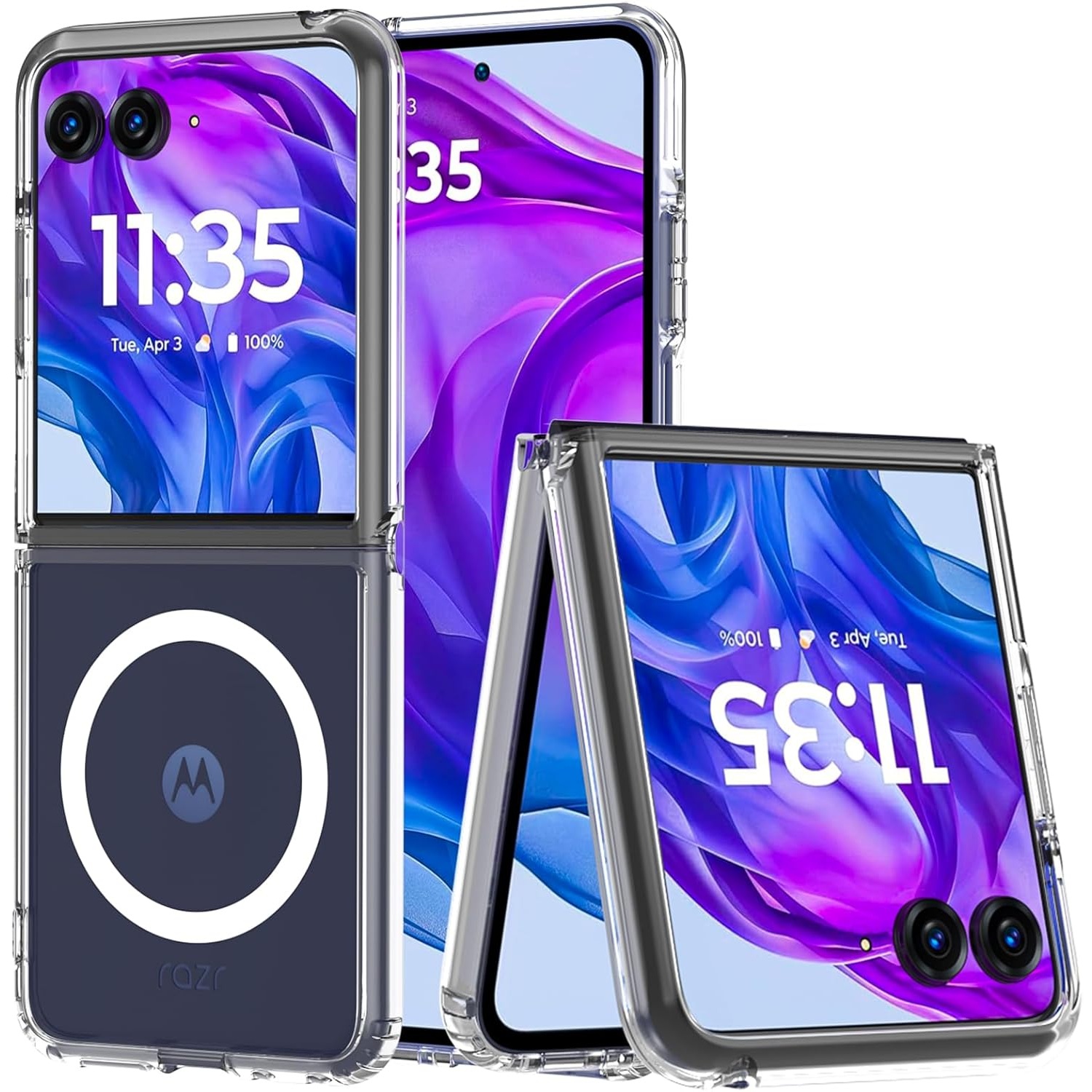 Fin2feel Magnetic Moto Razr Plus 2024/2025 Case