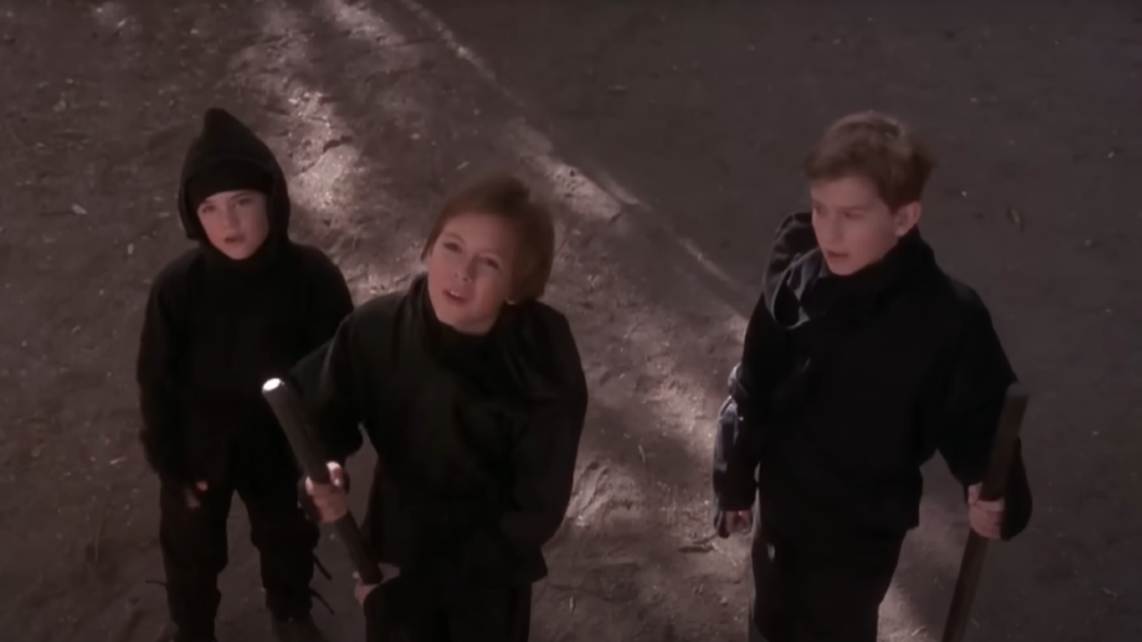Michael Treanor, Max Elliott Slade, and Chad Power in 3 Ninjas in 3 Ninjas