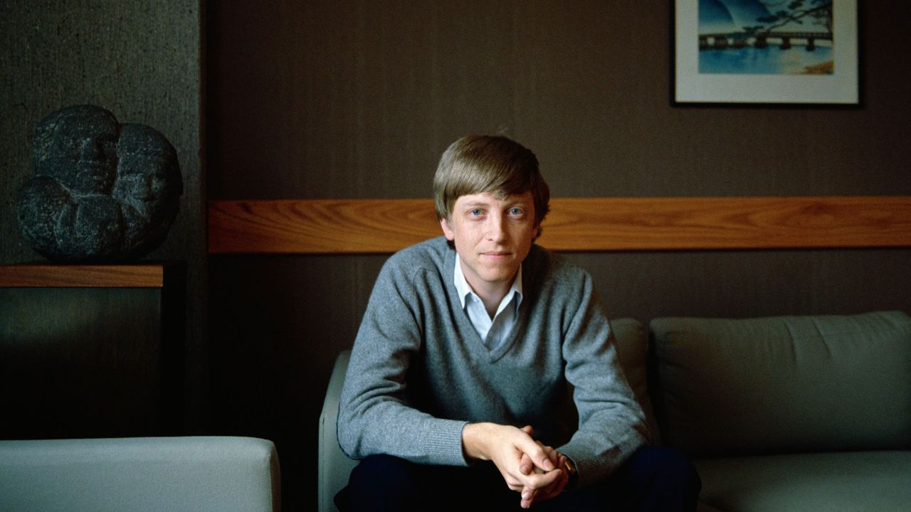 A young Bill Gates