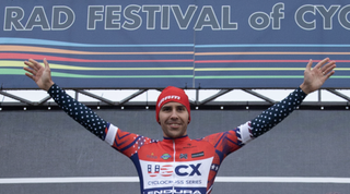 USA's Curtis White won the elite men's title in the eight-race 2023 US Cyclocross Series