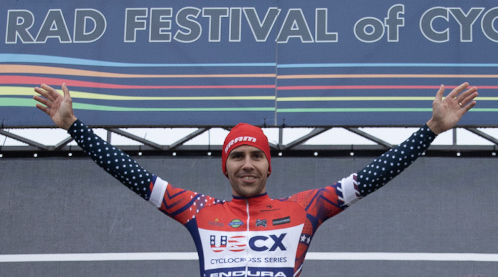 Curtis White won the elite men's title in the eight-race 2023 US Cyclocross Series