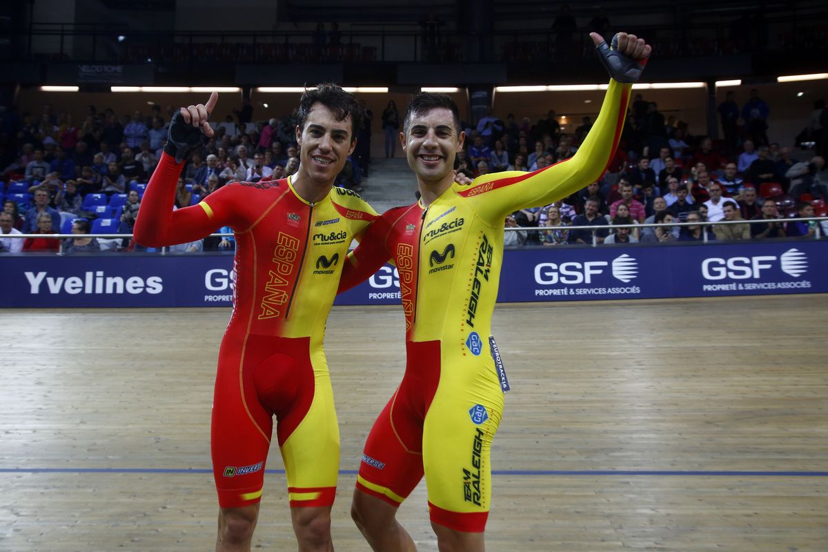 Sebastian Mora and Albert Torres are the new men's Madison champions