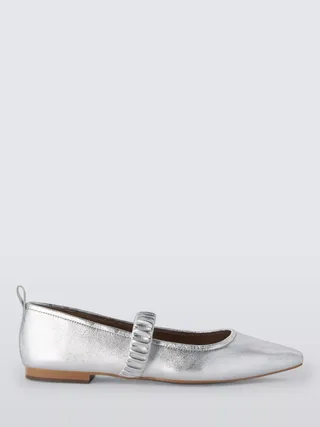 John Lewis Anyday Hennriette Point Toe Mary Jane Sachetto Ballerina Pumps