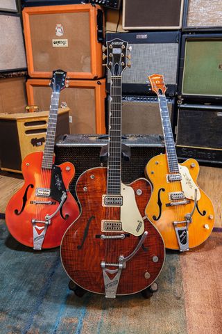 Vintage Gretsch Chet Atkins guitars