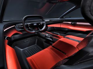 Audi activesphere concept car interior
