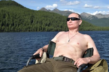 Russian president Vladmir Putin.