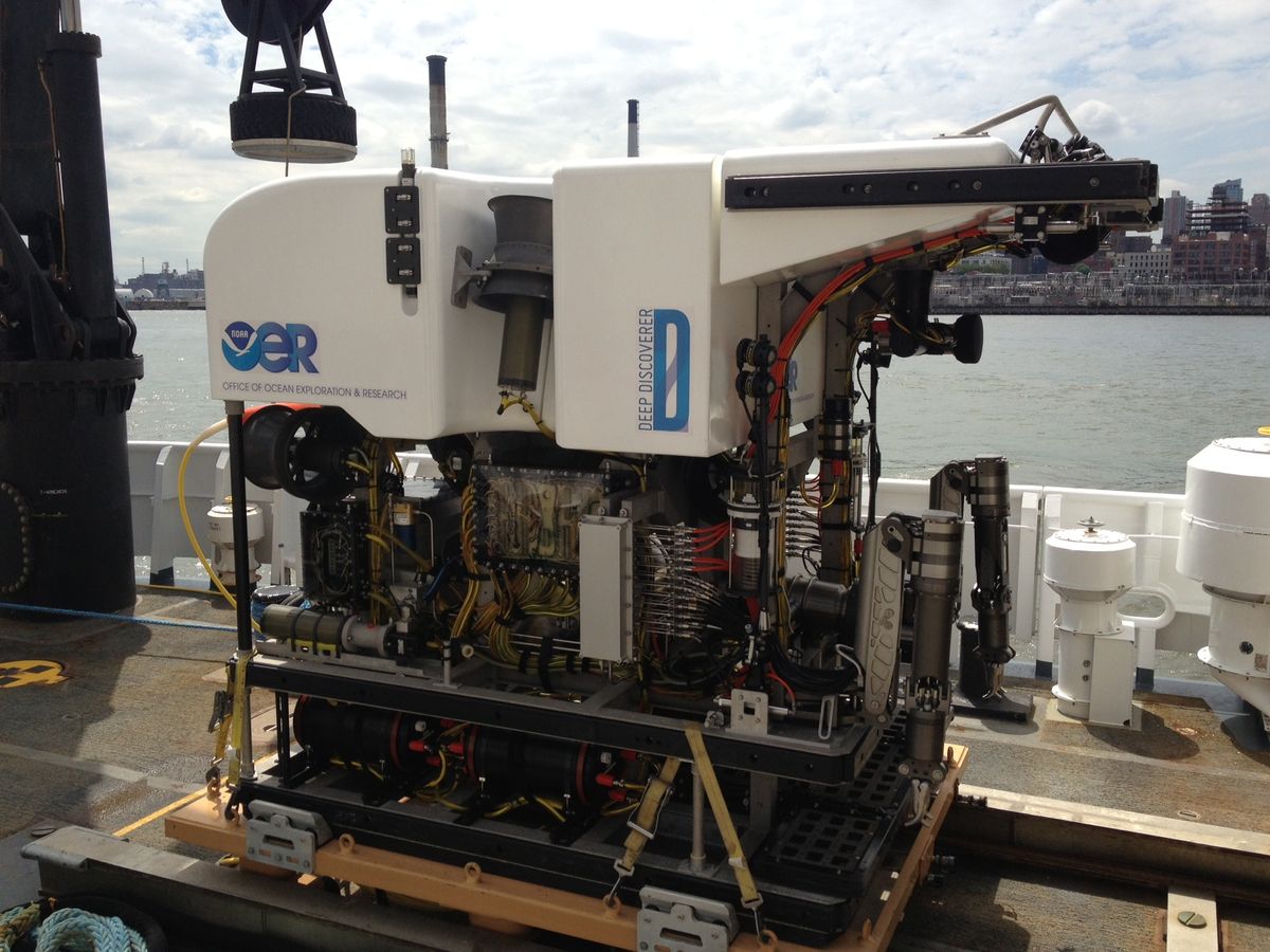 NOAA&#039;s Deep Discoverer, or D2, which just completed its first official exploratory expedition (aboard the Okeanos Explorer) of submarine canyons off the U.S. Northeast. 