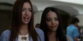 Christian Serratos and Bianca Lawson in American Horror Story