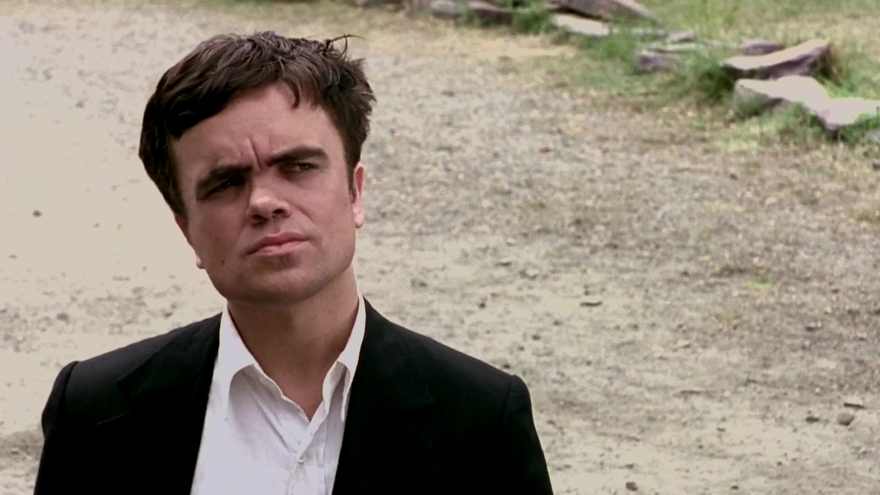 Peter Dinklage in The Station Agent.