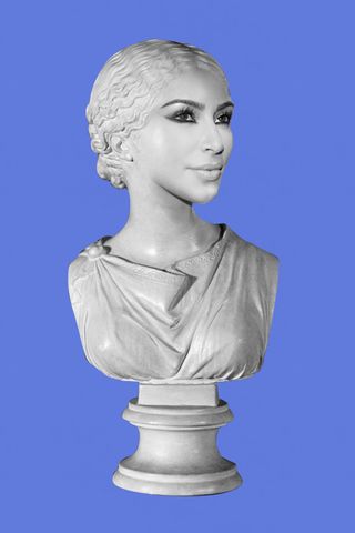 Statue of Kim Kardashian