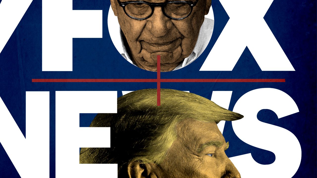 Donald Trump and Rupert Murdoch.