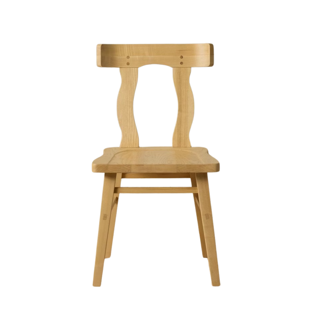 Tigard Dining Chair - Dark Brown Ash 18.5w X 34.25h X 19.75d