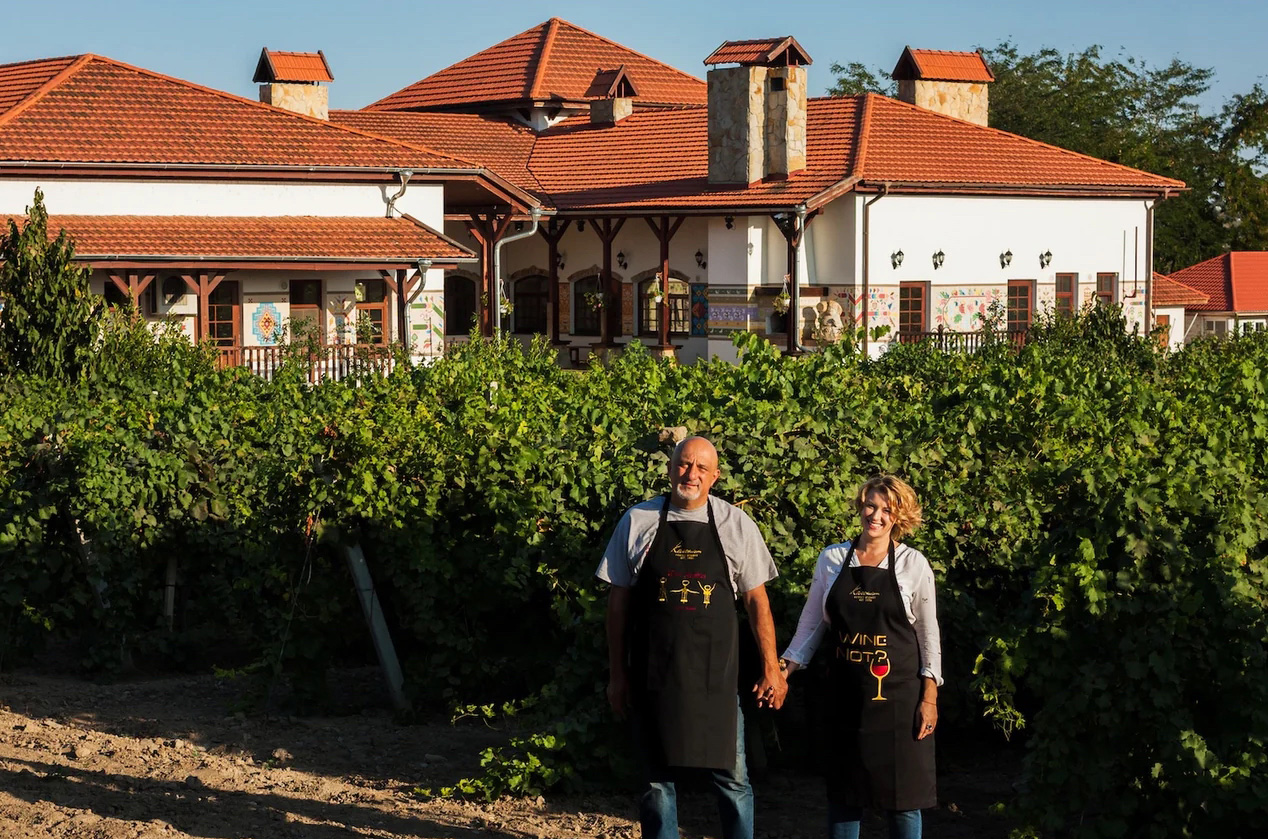 Ivan and Alla Plachkov, Kolonist Winery, Ukraine