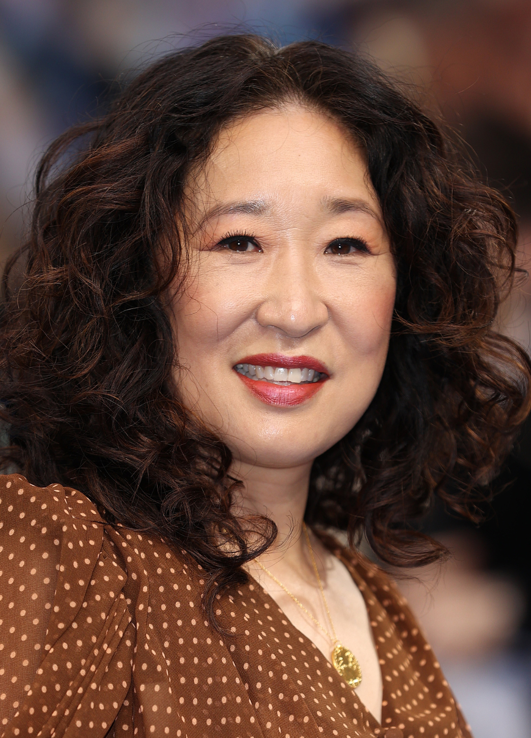 Sandra Oh attends the "Shang-Chi" premiere screening on August 26, 2021 in London, England